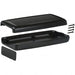 H65,BK by Serpac - BOX ABS BLACK 4.940""L X 2.750""W