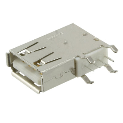 A-USB A-E by Assmann WSW Components - CONNECTOR RECPT USB2.0 TYPEA 4POS R/A