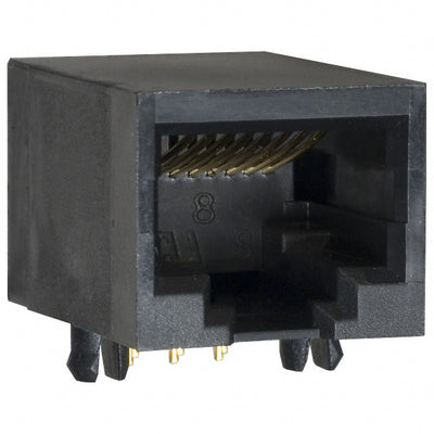 A00-108-260-450 by EDAC Inc. - CONNECTOR MOD JACK 8P8C R/A UNSHLD