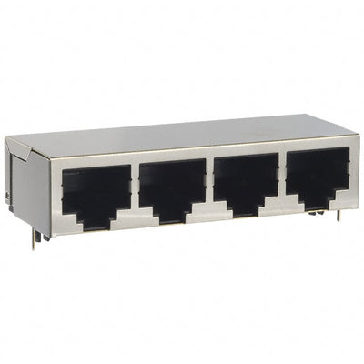 A00-432-262-450 by EDAC Inc. - CONNECTOR MOD JACK 8P8C R/A SHIELDED