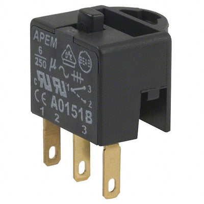 A0151B by APEM Inc. - CONTACT BLOCK SPDT 6A 250V