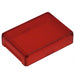 A0161B by APEM Inc. - CONFIG SWITCH LENS RED RECT