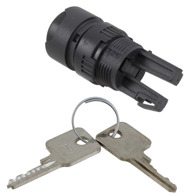 A018325 by APEM Inc. - CONFIG SW BODY KEYLOCK NON-ILLUM