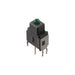 A01BF by NKK Switches - INDICATOR SW LOPRO STR BRKT GRN