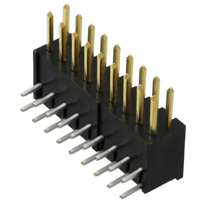 A1-18PA-2.54DS(71) by Hirose Electric Co Ltd - CONNECTOR HEADER R/A 18POS 2.54MM