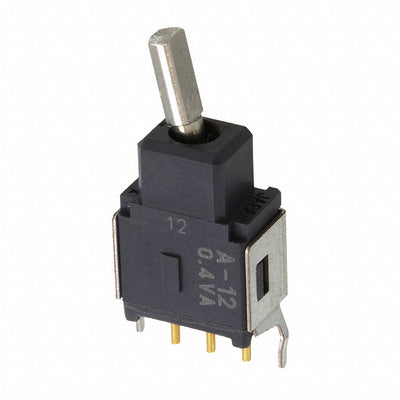 A12HB by NKK Switches - SWITCH TOGGLE SPDT 0.4VA 28V