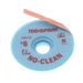 1825-5F by Techspray - DESOLDER BRAID NO-CLN 0.193"" 5
