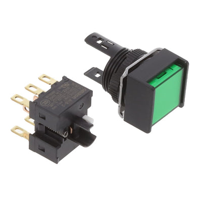 A165-AGA-2 by Omron Automation and Safety - PUSH SWITCH BUTTON DPDT 5A 125V