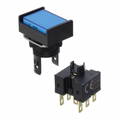 A165-JAM-2 by Omron Automation and Safety - PUSH SWITCH BUTTON DPDT 5A 125V