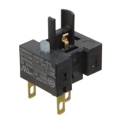 A165E-01L by Omron Automation and Safety - CONTACT BLOCK SPST-NC 5A 125V