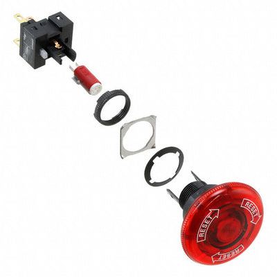 A165E-LM-24D-01 by Omron Automation and Safety - PUSH SWITCH SPST-NC 5A 125V