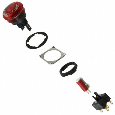 A165E-LS-24D-02 by Omron Automation and Safety - PUSH SWITCH DPST-NC 5A 125V