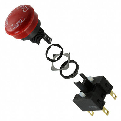 A165E-S-02 by Omron Automation and Safety - PUSH SWITCH DPST-NC 5A 125V