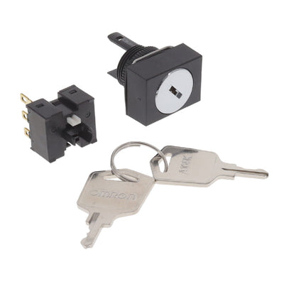 A165K-J2AL-1 by Omron Automation and Safety - SWITCH KEYLOCK 2POS SPDT 5A 125V
