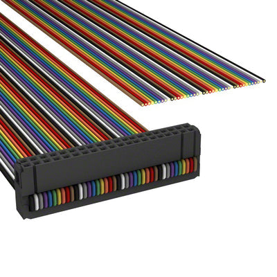 A1BXB-4036M by TE Connectivity AMP Connectors - IDC CABLE- ASR40B/AE40M/X