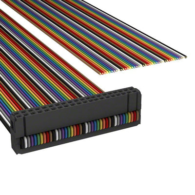 A1BXH-4036M by TE Connectivity AMP Connectors - IDC CABLE - ASR40H/AE40M/X