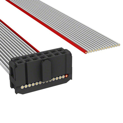 A1CXH-1436G by TE Connectivity AMP Connectors - IDC CABLE - AKC14H/AE14G/X