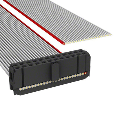 A1CXB-2436G by TE Connectivity AMP Connectors - IDC CABLE- AKC24B/AE24G/X