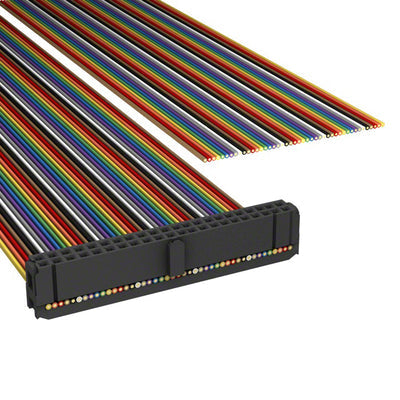 A1CXB-4436M by TE Connectivity AMP Connectors - IDC CABLE- AKC44B/AE50M/X