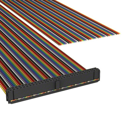 A1CXB-6436M by TE Connectivity AMP Connectors - IDC CABLE- AKC64B/AE64M/X