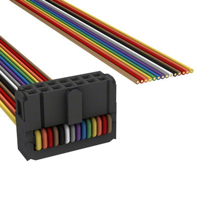 A1DXH-1436M by TE Connectivity AMP Connectors - IDC CABLE - AKR14H/AE14M/X