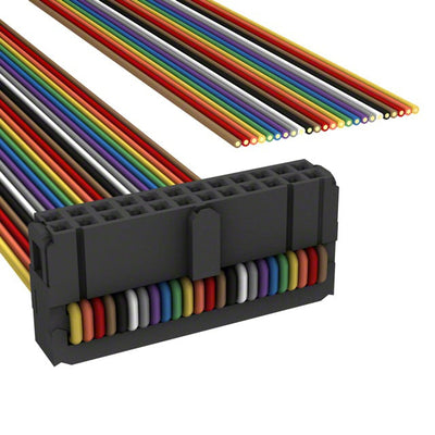 A1DXH-2436M by TE Connectivity AMP Connectors - IDC CABLE - AKR24H/AE24M/X