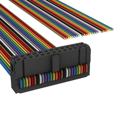 A1DXH-2636M by TE Connectivity AMP Connectors - IDC CABLE - AKR26H/AE26M/X