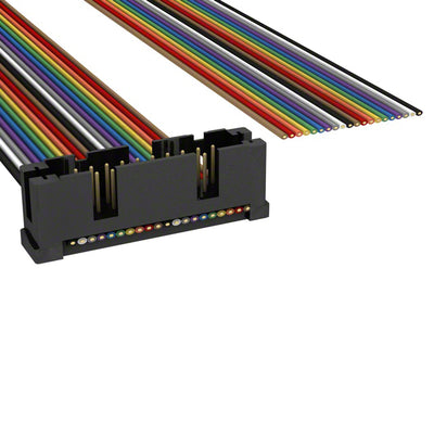 A1KXB-2036M by TE Connectivity AMP Connectors - IDC CABLE - APK20B/AE20M/X
