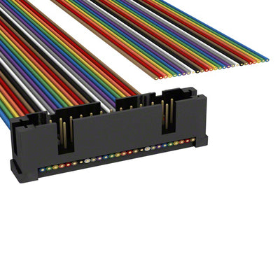 A1KXB-2636M by TE Connectivity AMP Connectors - IDC CABLE - APK26B/AE26M/X