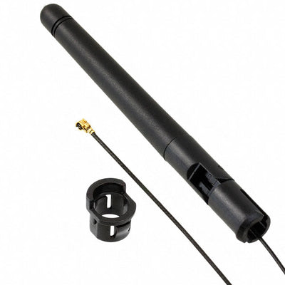 A24-HABUF-P5I by Digi - RF ANT 2.4GHZ WHIP STR U.FL FEM