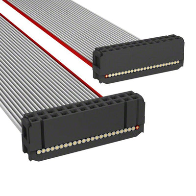 A3AAB-2406G by TE Connectivity AMP Connectors - IDC CABLE- ASC24B/AE24G/ASC24B