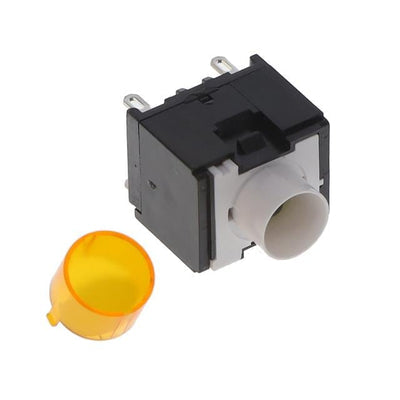 A3AT-90K1-00EY by Omron Automation and Safety - PUSH SWITCH SPST-NO 6A 125V