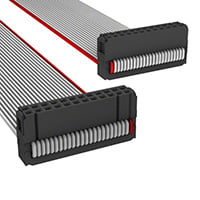 A3BBH-2418G by TE Connectivity AMP Connectors - IDC CABLE - ASR24H/AE24G/ASR24H