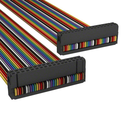 A3BBB-3418M by TE Connectivity AMP Connectors - IDC CABLE- ASR34B/AE34M/ASR34B