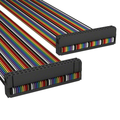A3BBB-4006M by TE Connectivity AMP Connectors - IDC CABLE- ASR40B/AE40M/ASR40B
