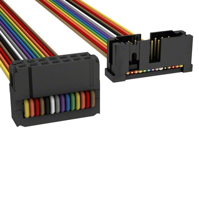 A3BKB-1436M by TE Connectivity AMP Connectors - IDC CABLE- ASR14B/AE14M/APK14B