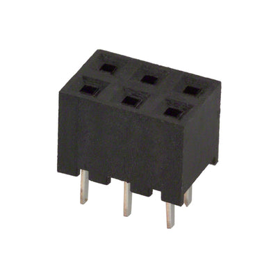 A3C-6DA-2DSC(71) by Hirose Electric Co Ltd - CONNECTOR RECPT 6POS 0.079 GOLD PCB