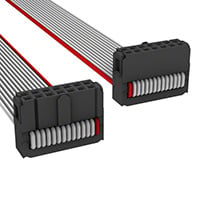 A3DDB-1406G by TE Connectivity AMP Connectors - IDC CABLE- AKR14B/AE14G/AKR14B