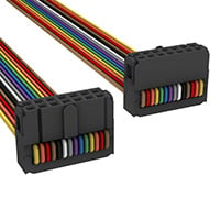 A3DDB-1406M by TE Connectivity AMP Connectors - IDC CABLE- AKR14B/AE14M/AKR14B