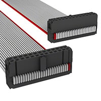 A3DDB-2618G by TE Connectivity AMP Connectors - IDC CABLE- AKR26B/AE26G/AKR26B