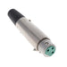 A3FS by Switchcraft Inc. - CONNECTOR PLUG FMALE XLR 3POS SOLDER