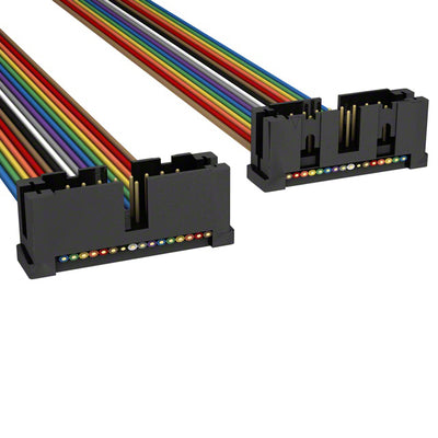 A3KKB-1618M by TE Connectivity AMP Connectors - IDC CABLE - APK16B/AE16M/APK16B