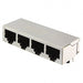 A60-143-300P111 by EDAC Inc. - CONNECTOR JACK 4PORT 1000 BASE-T PCB