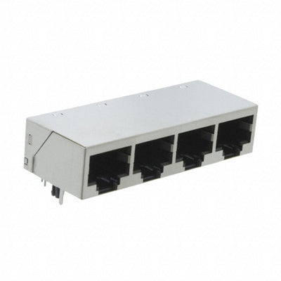 A63-143-300N161 by EDAC Inc. - CONNECTOR JACK 4PORT 100 BASE-T PCB