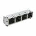 A63-143-313P161 by EDAC Inc. - CONNECTOR JACK 4PORT 100 BASE-T PCB