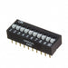 A6E-0104-N by Omron Electronics Inc-EMC Div - SWITCH SLIDE DIP SPST 25MA 24V