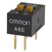 A6E-2104 by Omron Electronics Inc-EMC Div - SWITCH SLIDE DIP SPST 25MA 24V