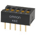 A6E-5101 by Omron Electronics Inc-EMC Div - SWITCH SLIDE DIP SPST 25MA 24V