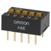 A6E-5104-N by Omron Electronics Inc-EMC Div - SWITCH SLIDE DIP SPST 25MA 24V