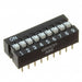 A6E-9104-N by Omron Electronics Inc-EMC Div - SWITCH SLIDE DIP SPST 25MA 24V